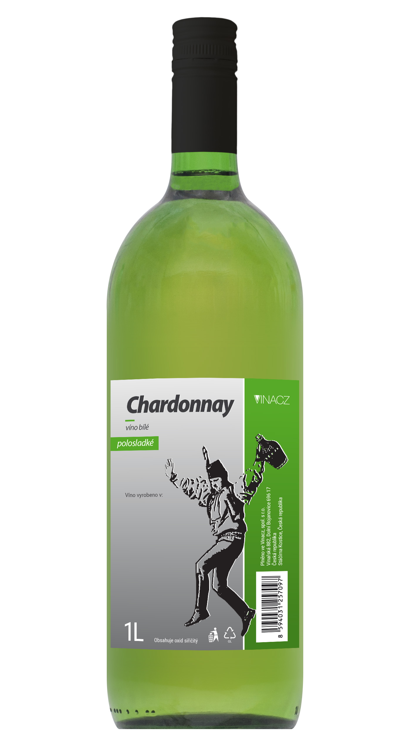 Chardonnay, polosladké